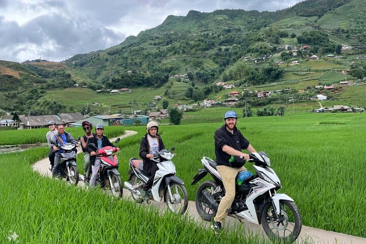 Sapa Motorbike Tour With Local Guide 1 Day - Waterfalls, Villages