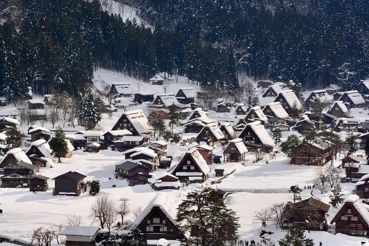 Shirakawago & Takayama Bus Tour from Nagoya w/Optional Lunch