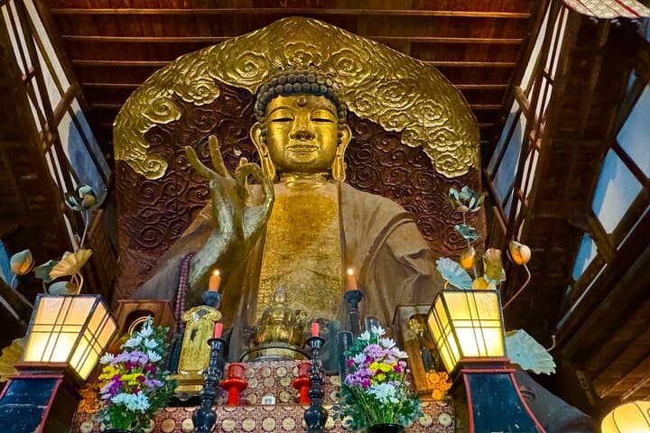 Gifu: Half Day Private Tour Castle, Great Buddha and Old Town