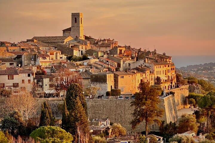 עז'ה, סן פול דה ונץ ומונקו סיור פרטי של יום שלם