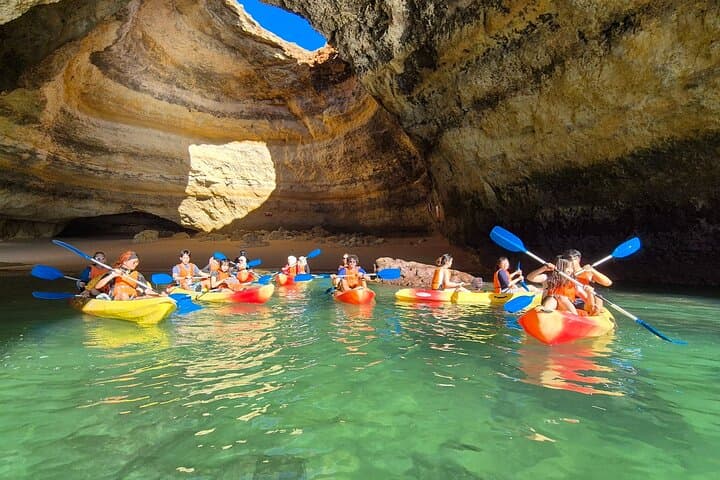 Benagil: Caves, Beaches, and Secret Spots Guided Kayak Tour