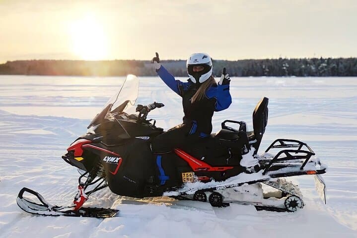 Rovaniemi: Drive New 2025 Snowmobiles on Arctic Safari & BBQ