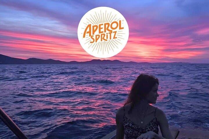 Zadar: Romantic Luxury Sunset Boat Tour with Aperol Spritz