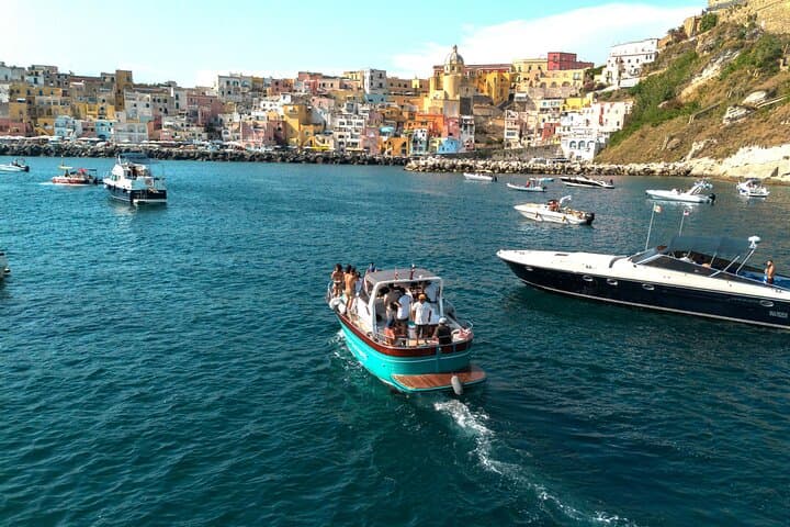 Procida Small Group Boat Tour from Ischia with Aperitif